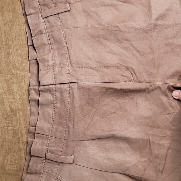 Women's LOFT  Cropped Pants, Brown, Size 12P, EUC - Picture 4 of 8